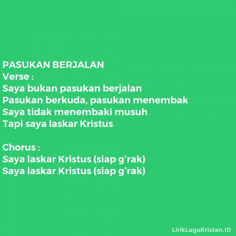 Lirik Lagu Rohani Allah Itu Kasih Persembahan