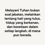 Makna Pelayanan ke Gereja yang Berkenan