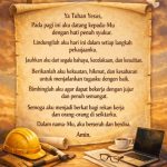 Doa Kristen Tentang Cara Bekerja