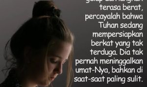 Renungan Kristen tentang Depresi